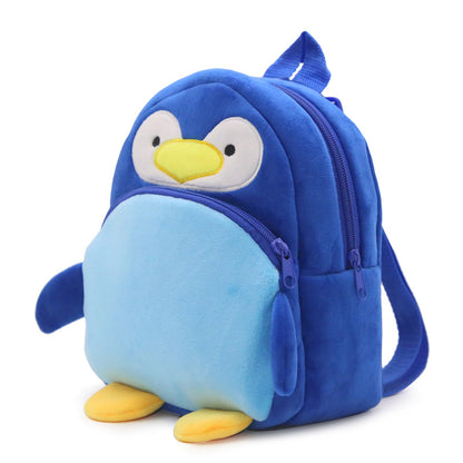 Unisex Children's Fluffy Penguin Backpack