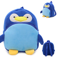 Unisex Children's Fluffy Penguin Backpack